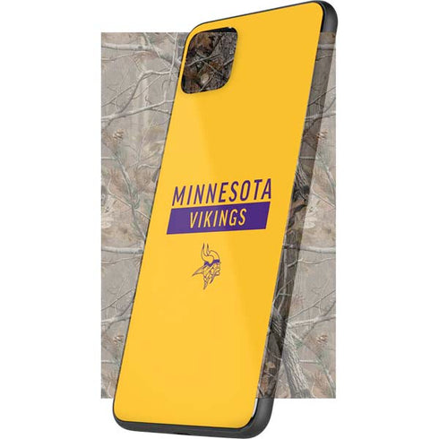 NFL Minnesota Vikings Yellow Performance Series Google Pixel 4 XL Skin